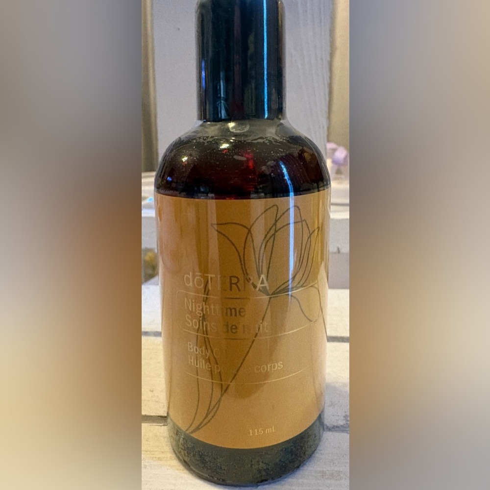 doTERRA Nighttime Body Butter in Amber and Black